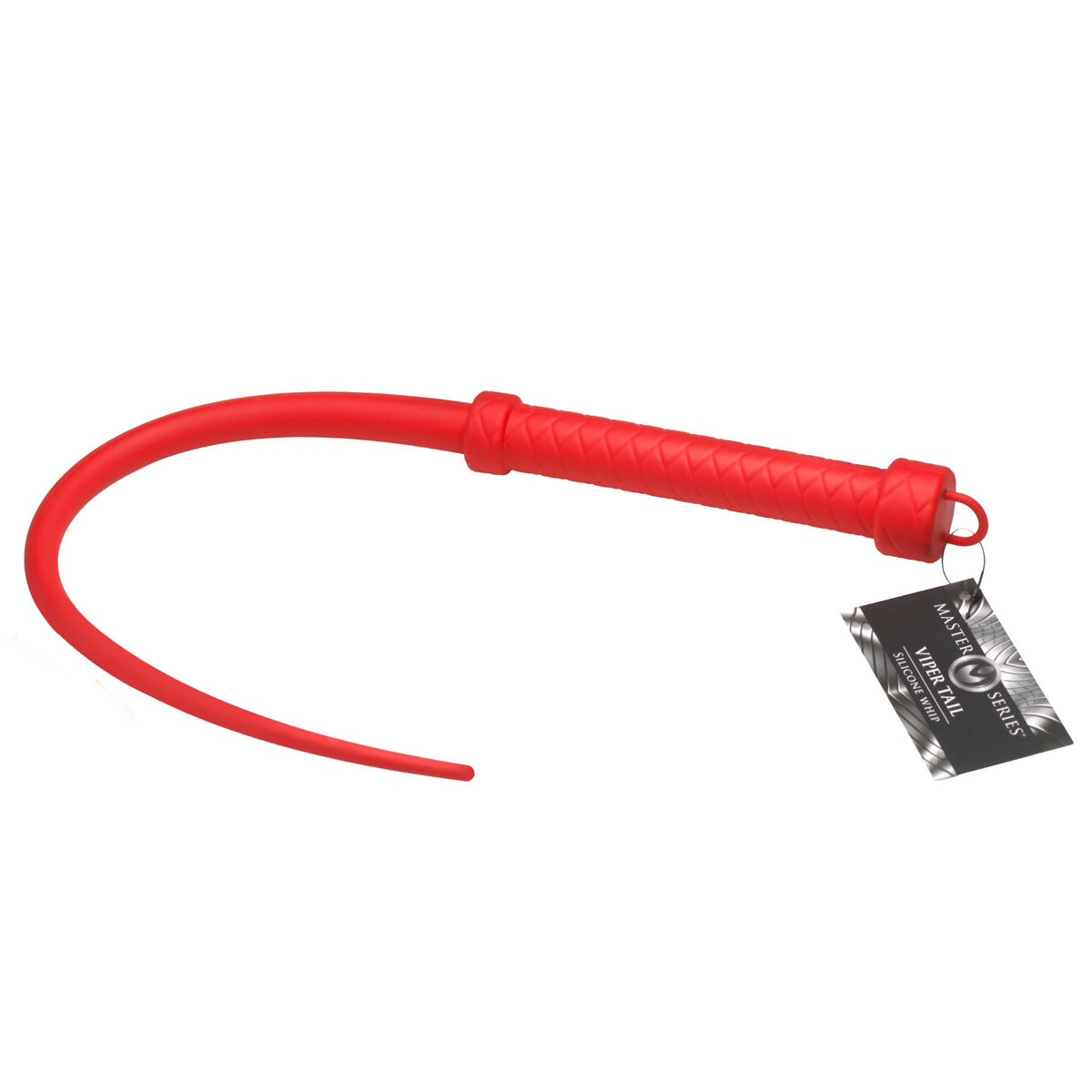 Viper Tail Silicone Whip - Red