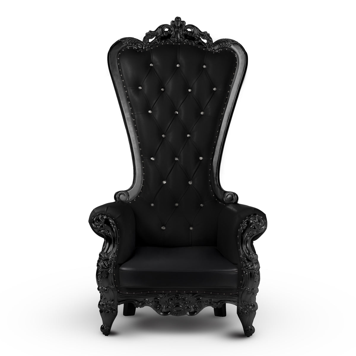 BDSM Throne Chair - Black