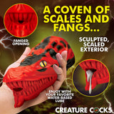 Dragon Tamer Silicone Stroker - Red