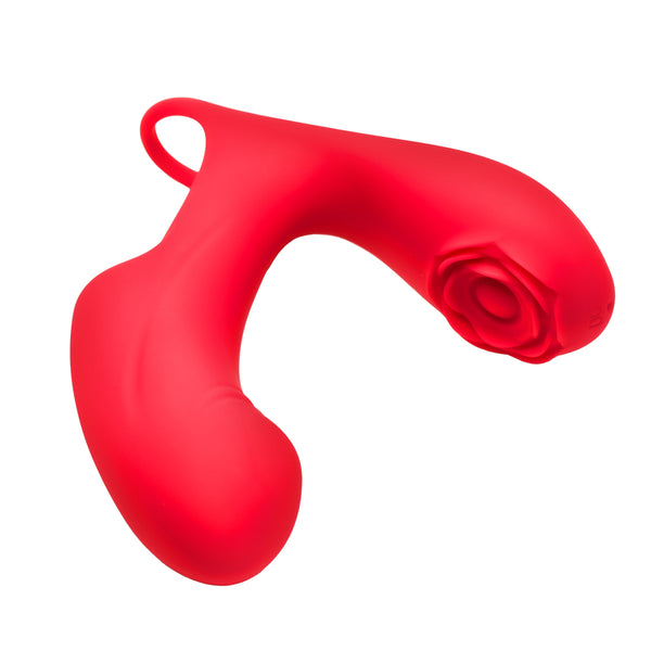 Rose Touch Pulsing Silicone Finger Vibrator