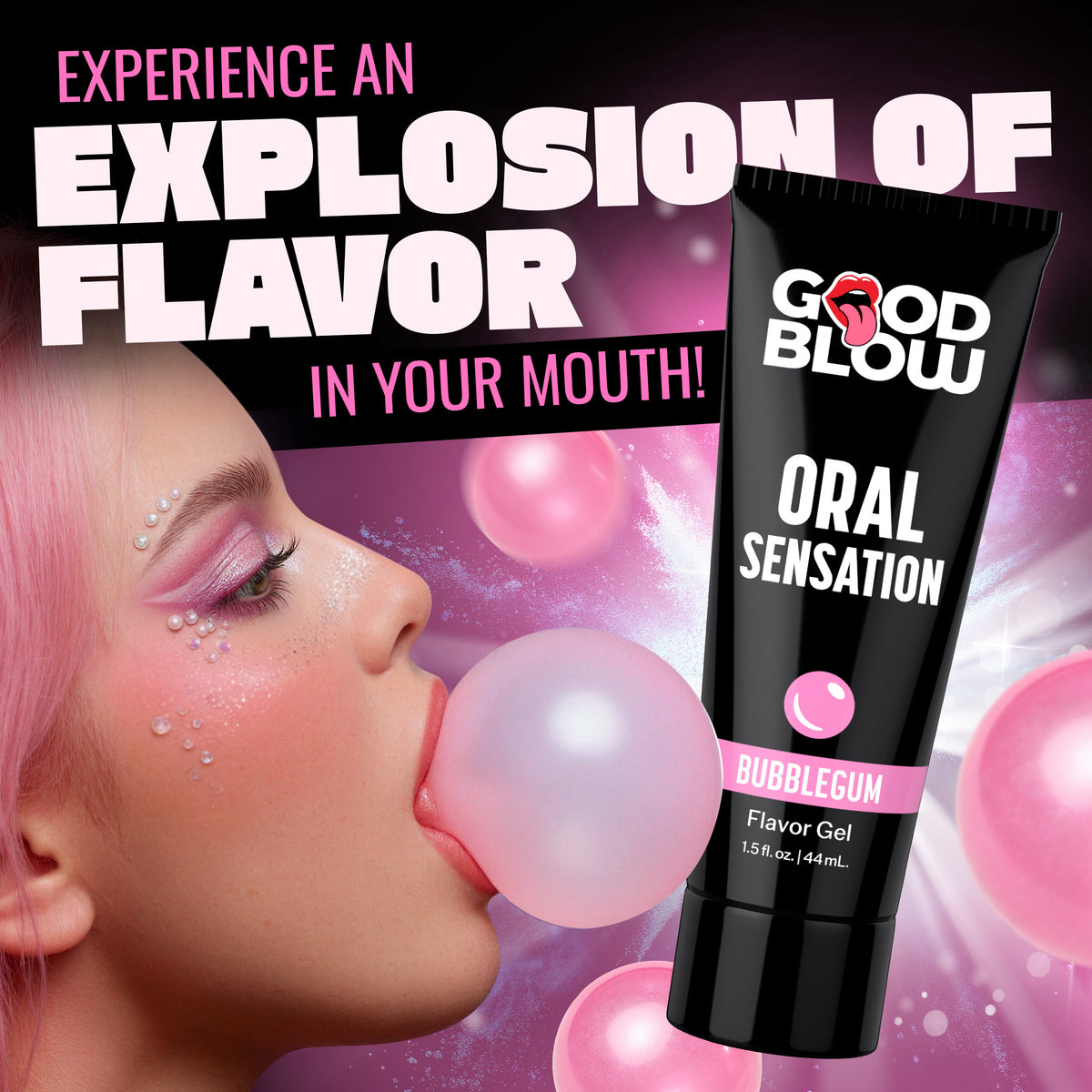 Oral Sensation Bubblegum Flavor Gel