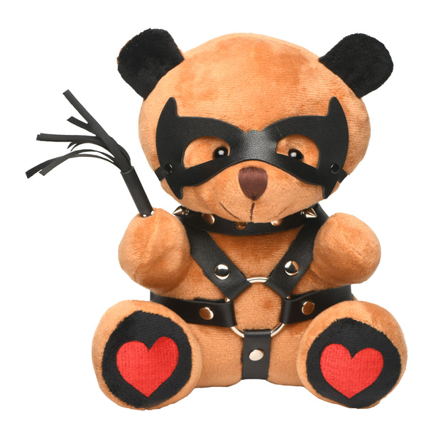 Master Series Dom Bear - Plush Kinky Toy with Accessories