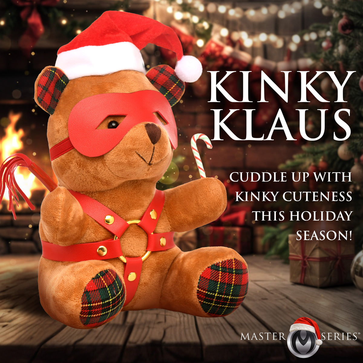 Holiday Bondage Bear - Brown