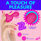 Silicone Finger Vibrator - Pink
