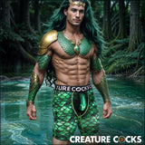 Creature Wear Cockness Monster Lake Creature Boxer Shorts - Medium