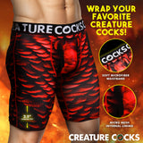 Creature Wear Horny Devil Demon Boxer Shorts - Large