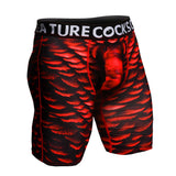 Creature Wear Horny Devil Demon Boxer Shorts - Large