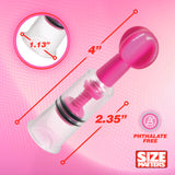 MAXtwist Clit & Nipple Triple Sucker Set - Pink