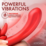 Lusty Licker Licking Silicone Vibrator
