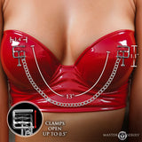 Pressure Vice Metal Nipple Clamps