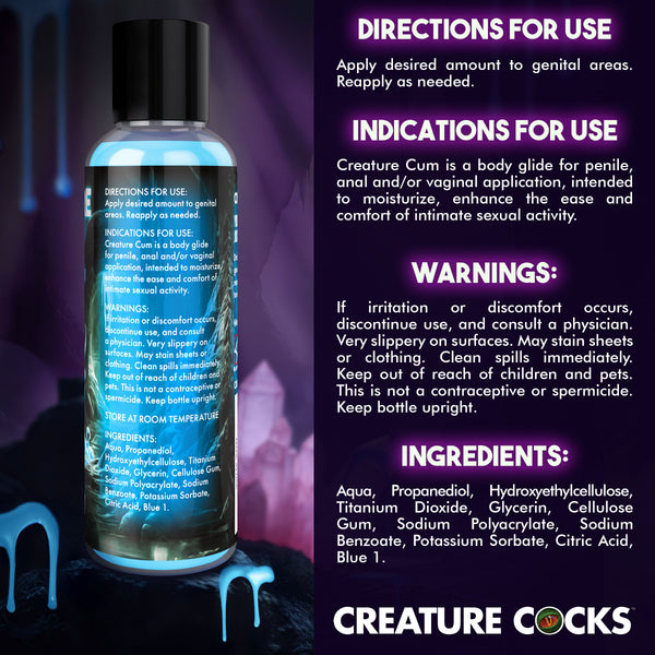 Creature Cum Blue Jizz Lubricant - 4oz