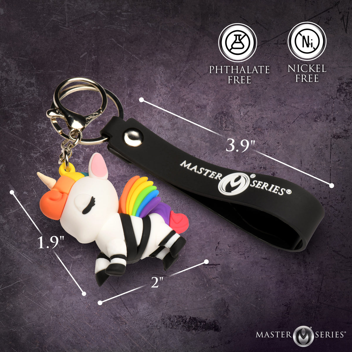 New Bondage Unicorn Keychain