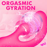 Gyro Rabbit Silicone Vibrator - Pink