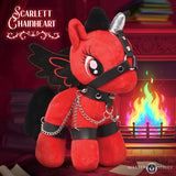 Scarlet Chainheart Bondage Pony