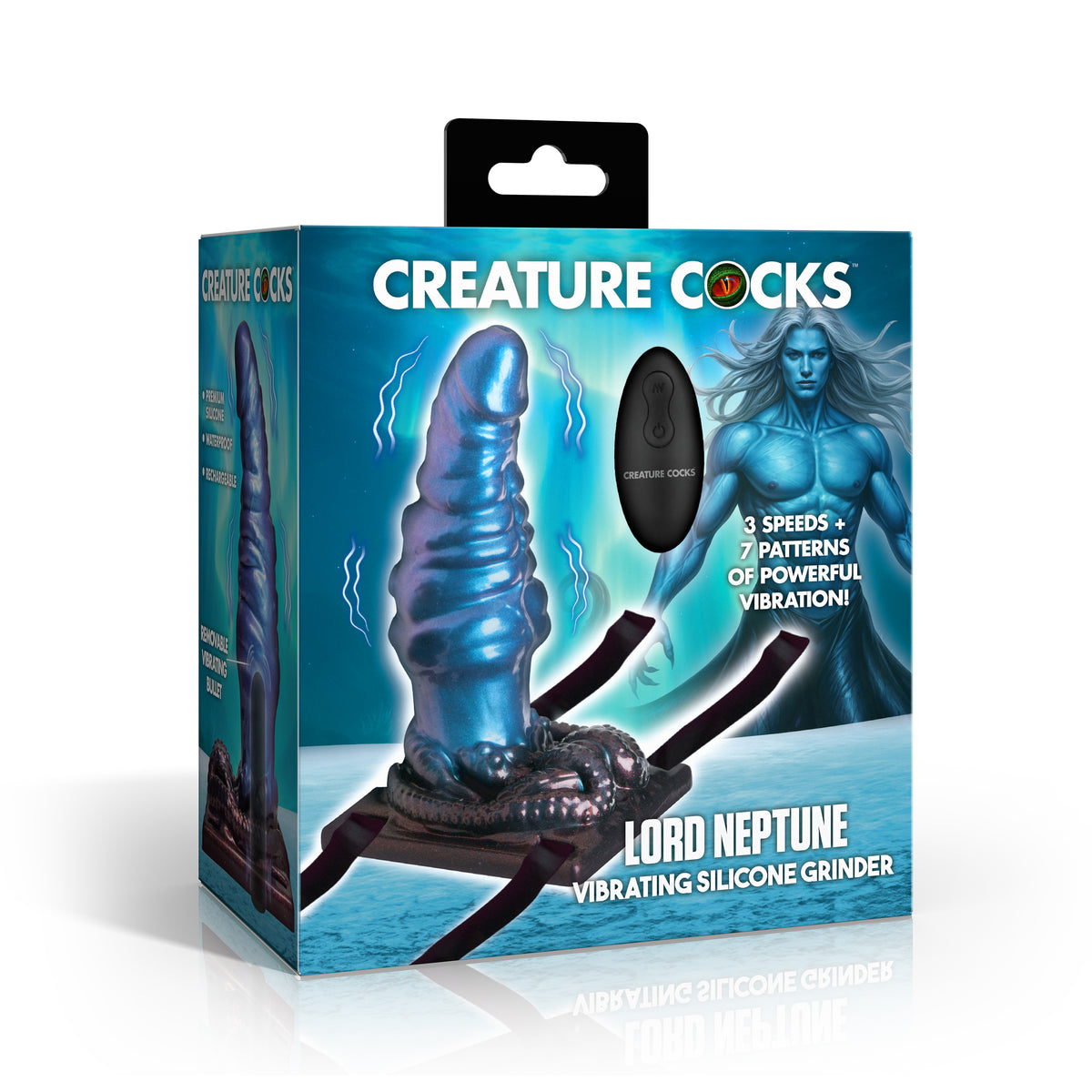 Lord Neptune Vibrating Silicone Grinder