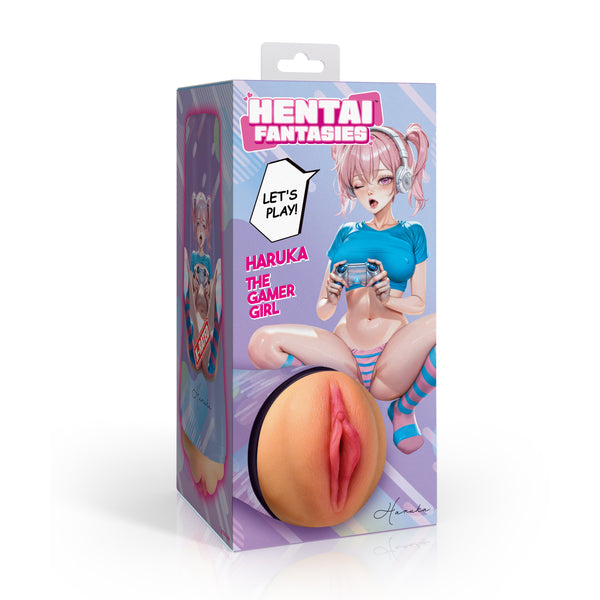 Haruka the Gamer Girl Pussy Masturbator