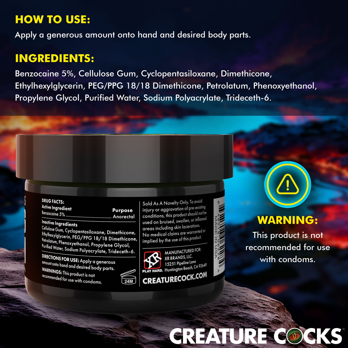 Creature Cocks Fisting Cream 8oz