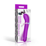 G-Spot Flexible Silicone Vibrator - Purple