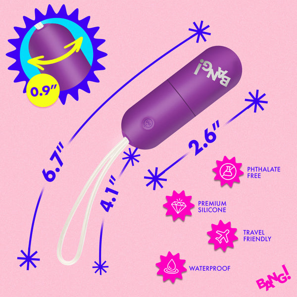 Vibrating Egg - Purple