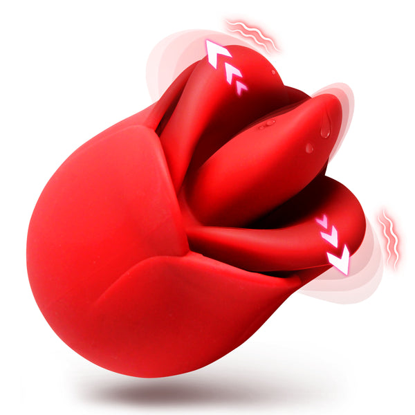 Petal Kiss Kissing and Licking Vibrator