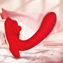Petal Twirl Clit Massaging Silicone Vibrator