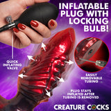 Asstopus Inflatable Silicone Anal Plug - Large