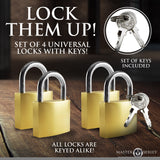 4 Pack Lock Set