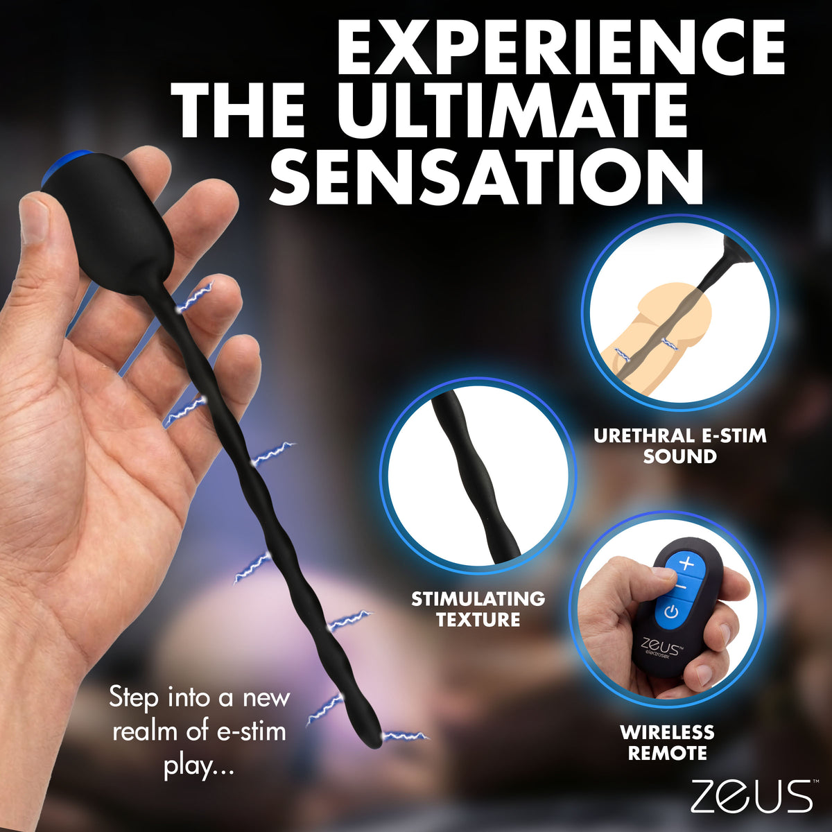 Inflatable Anal Plug & Urethral Sound E-Stim Kit