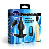 Inflatable Anal Plug & Urethral Sound E-Stim Kit