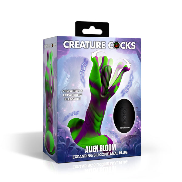 Alien Bloom Expanding Silicone Anal Plug