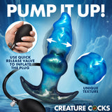 Blizzard Inflatable Silicone Anal Plug
