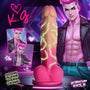 K.G. Silicone Dildo with Balls