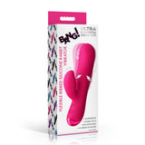 Flexible Ribbed Silicone Rabbit Vibrator