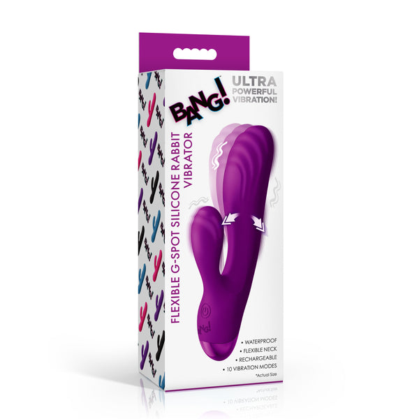 Flexible G-Spot Silicone Rabbit Vibrator