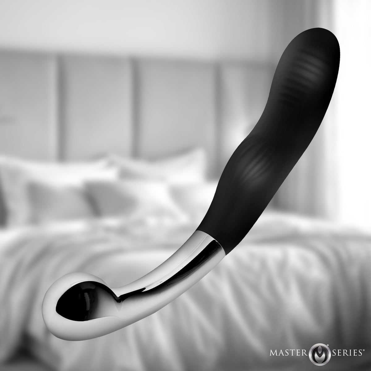 Dual Desire Dual-Ended Silicone and Metal Dildo