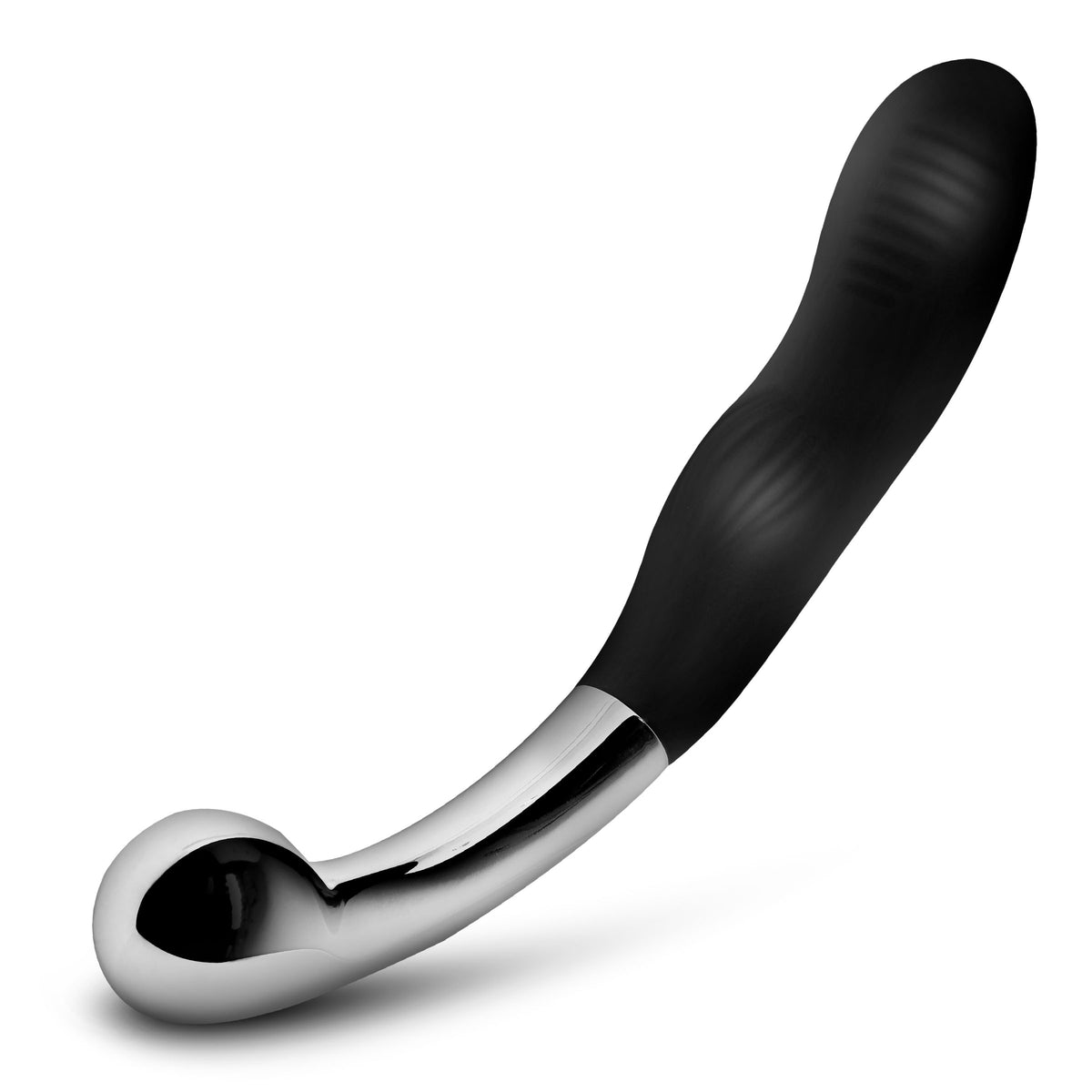 Dual Desire Dual-Ended Silicone and Metal Dildo
