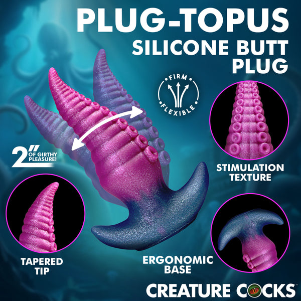 Plug-Topus Silicone Butt Plug