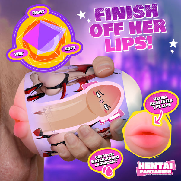 Miyabi the Succubus Mouth Egg Masturbator