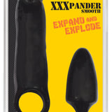 XXXPander Sheath with Smooth Plug - Black