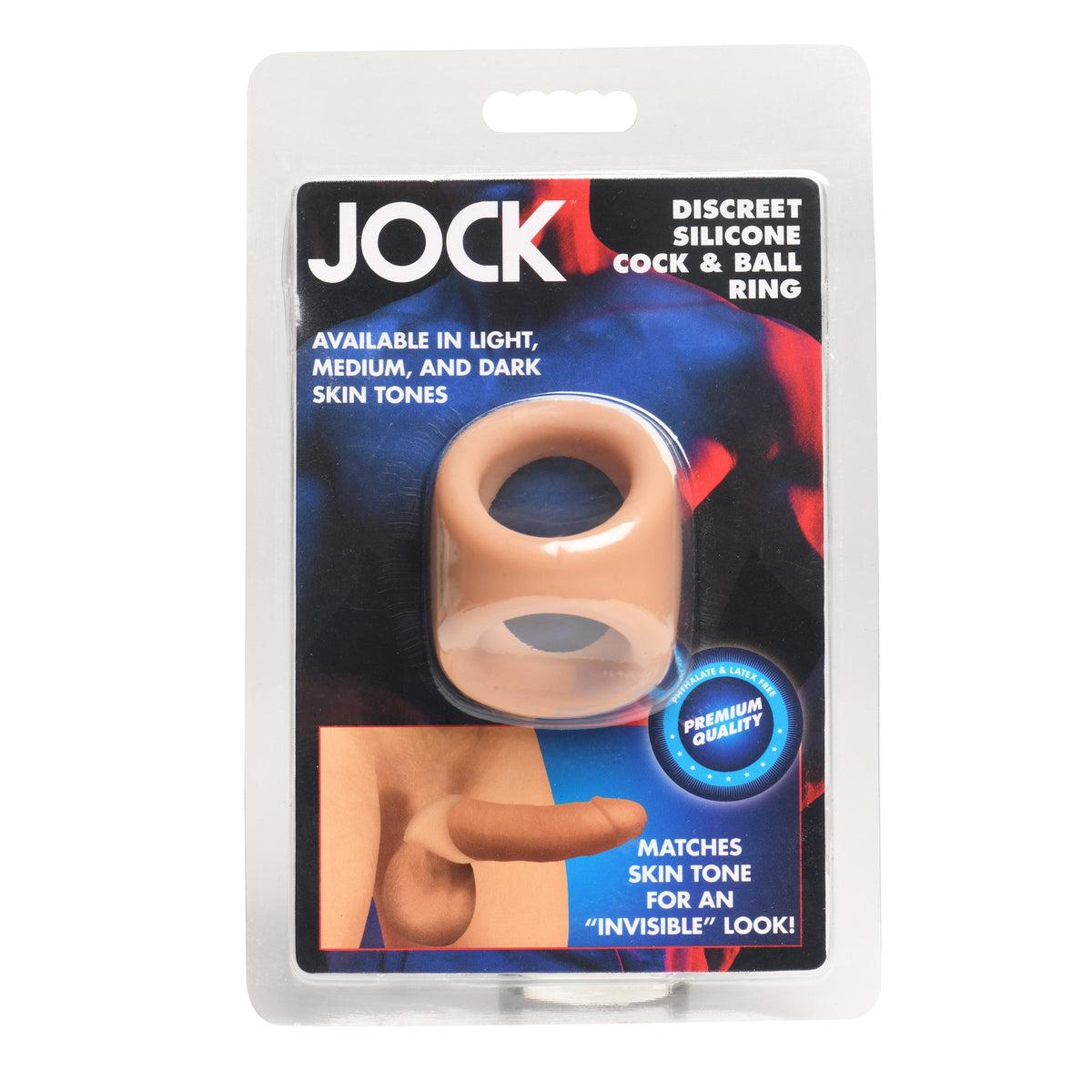 JOCK Silicone Cock & Ball Ring - Medium