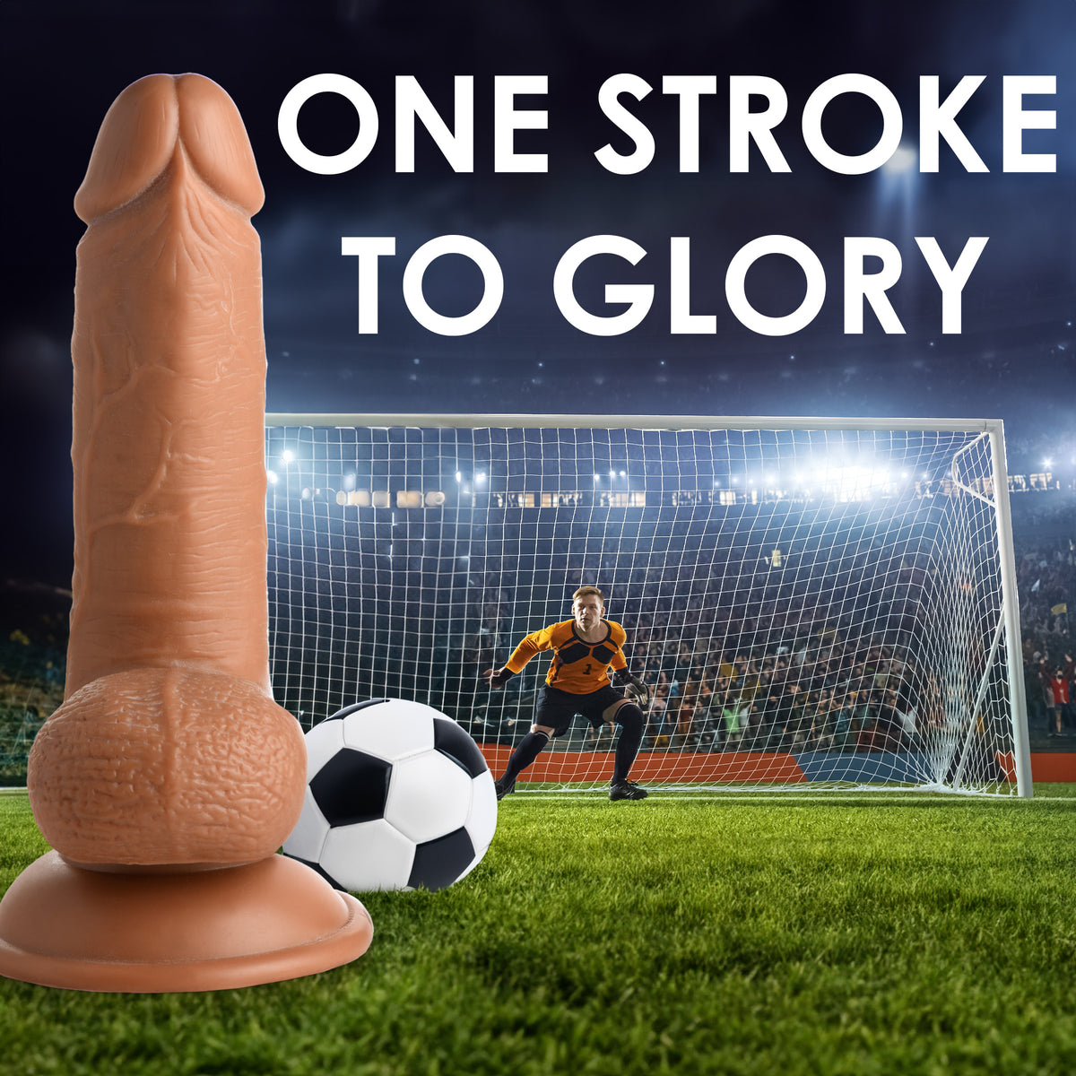 Soccer Sam 7 Inch Dildo