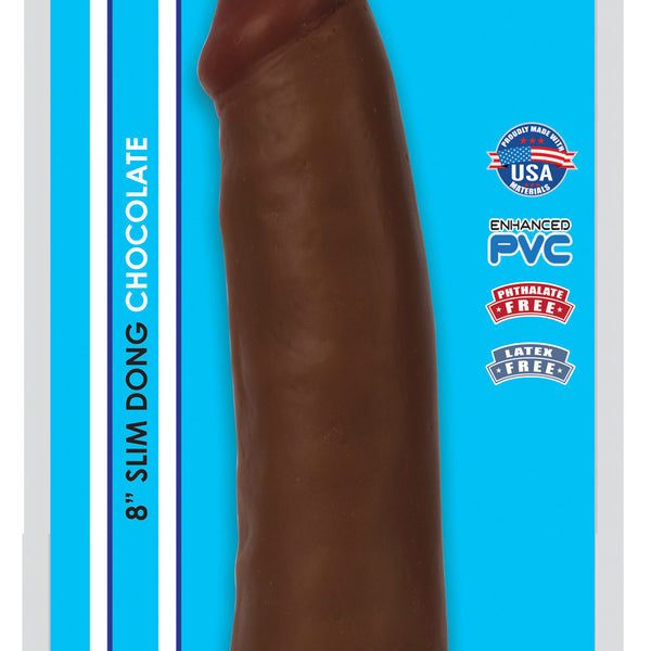 Thinz 8 Inch Slim Dildo- Medium