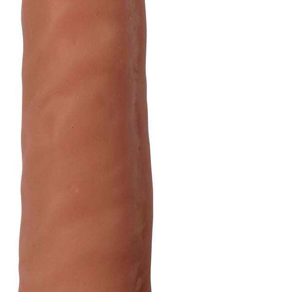 Thinz 8 Inch Slim Dildo with Balls - Light