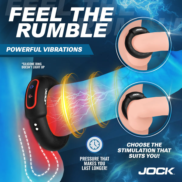 Rumbler Vibrating and Warming C-Ring - 2"
