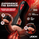 Banger Sucking & Vibrating Pussy Masturbator