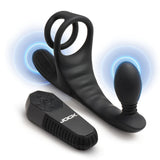 Triple Rush Vibrating C-Ring & Anal Plug w/ Remote