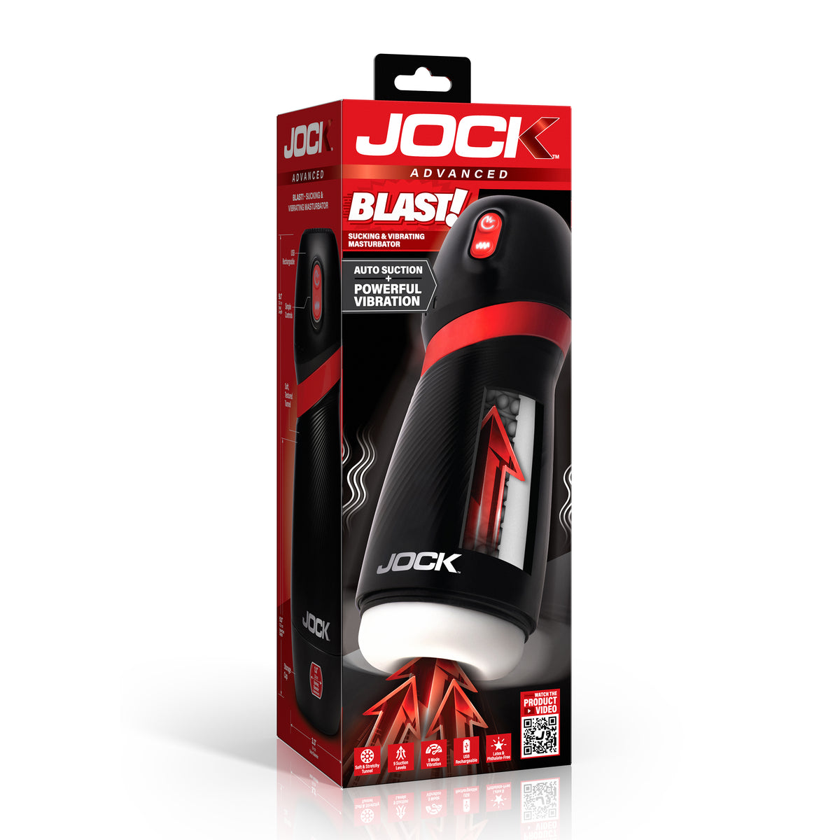 BLAST! Sucking & Vibrating Masturbator