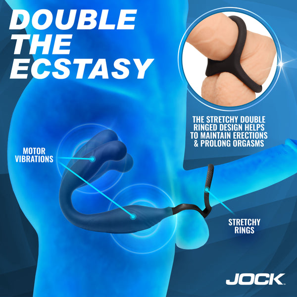 Axis Gyrating Prostate Vibrator with C-Ring