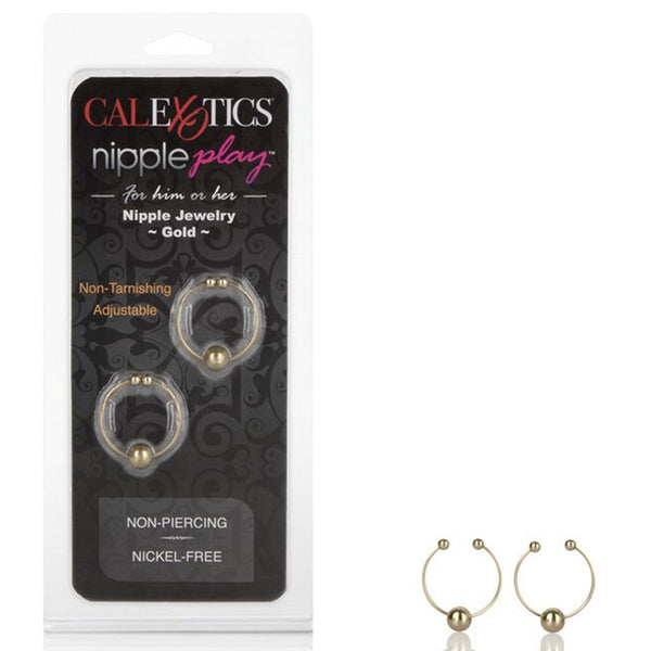 Nipple Rings - Gold