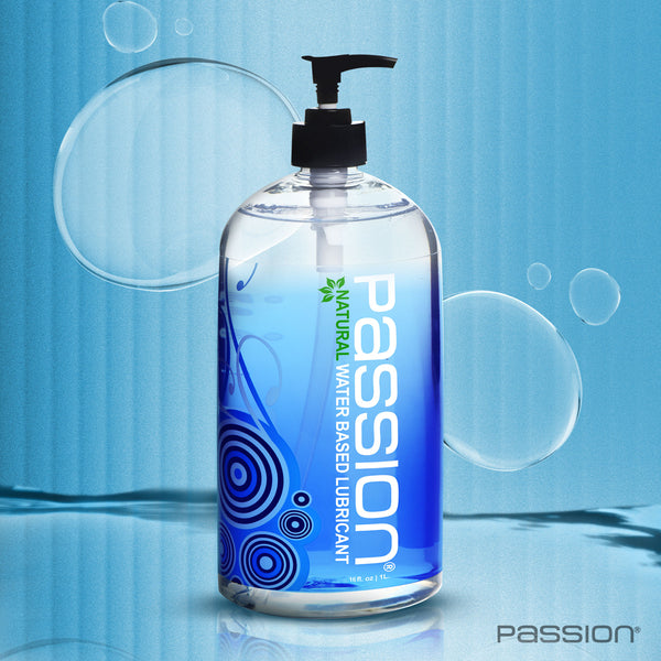 Passion Natural Water-Based Lubricant - 16 oz